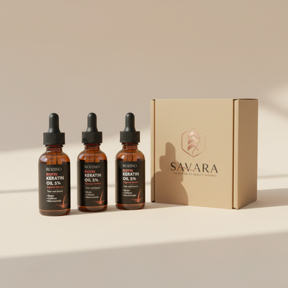 3 Rozino Bottles with Savara Box