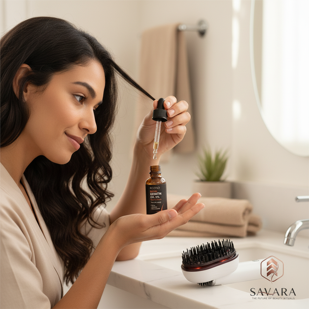 Ultimate Hair Revival Duo - Real Size In Use