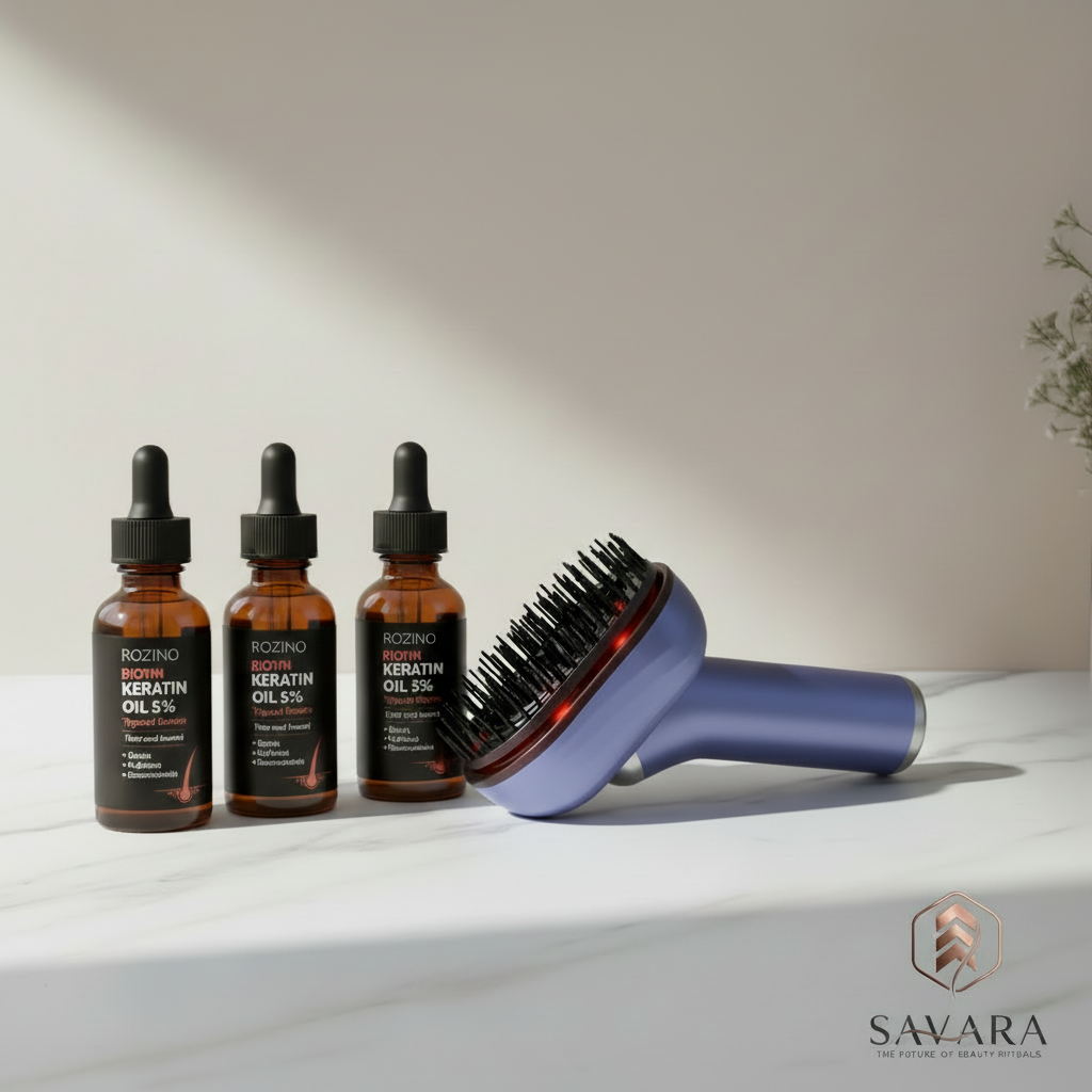 Ultimate Hair Revival Duo with Blue Brush